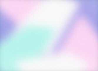 Aqua, Pink, and Lavender Mesh Gradient with Grain Background