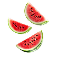 watermelon isolated on white