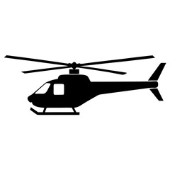 Helicopter Silhouette Vector