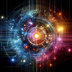 Obraz premium Advancing AI and IoT Integration: Revolutionizing Smart Technologies for Future Innovation 