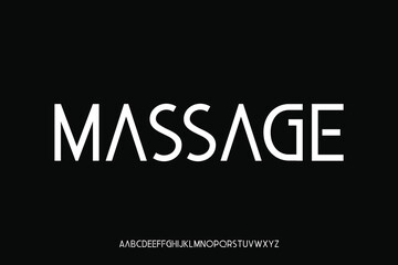 Obraz premium Display alphabet font vector design suitable for headline, poster, logo, magazine and many more