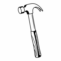 Wrench Tool Icon Black Silhouette Vector