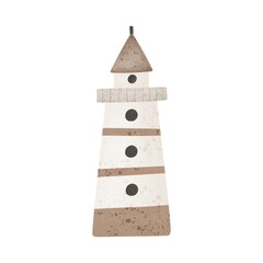 cartoon lighthouse. Colorful illustration for children. baby design for printed, posters, cards