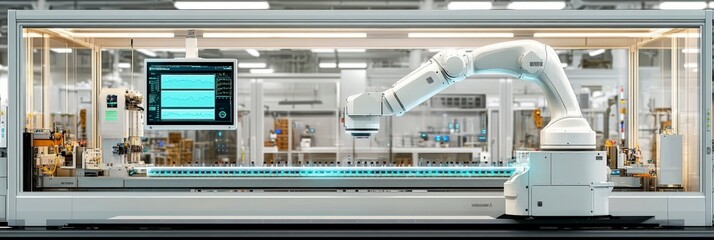 Advanced Robotics in a High-Tech Production Facility