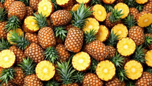 pineapple tropical fruit