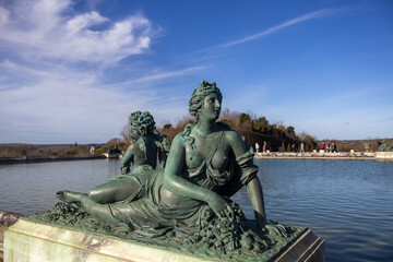 Fototapeta premium sculpture in the park of the Palace of Versailles