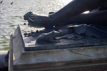 sculpture in the park of the Palace of Versailles