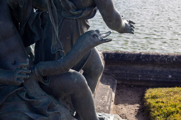 sculpture in the park of the Palace of Versailles