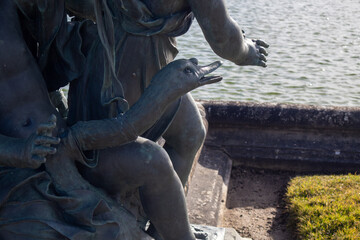 sculpture in the park of the Palace of Versailles