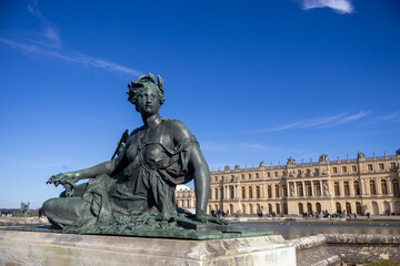 Fototapeta premium sculpture in the park of the Palace of Versailles