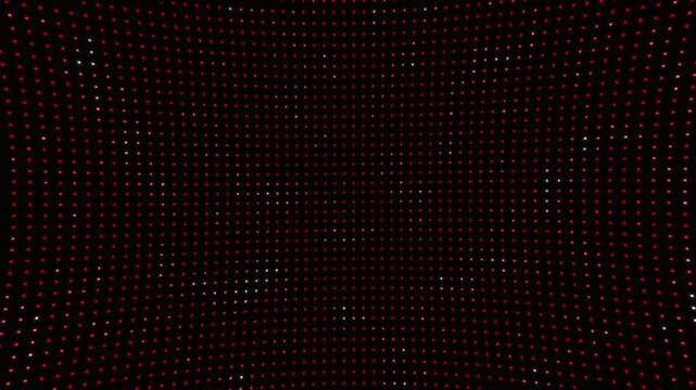 Dot pattern seamless background. Polka red dot pattern template monochrome dotted texture with black blackground.