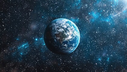 Fototapeta premium earth in space