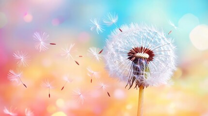 dandelion seed head
