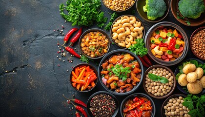 vegetables on the market