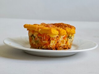 homemade chicken pie