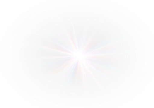 PNG Light crystal glass effect with sparkle bokeh glitter and rainbow light. PNG Neon transparent diamond with bright background flash png. Reflex prism vector lens refraction abstract beam png