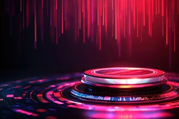 Floating Transparent Interface for Business Concepts with Digital Data Visualization