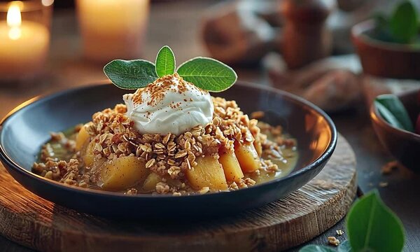 feijoa crumble dessert video new zealand sweets