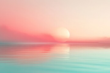 Abstract gradient background with soft mint and peach, gradient teal and violet, featuring a minimalist style, ideal for modern and elegant designs.