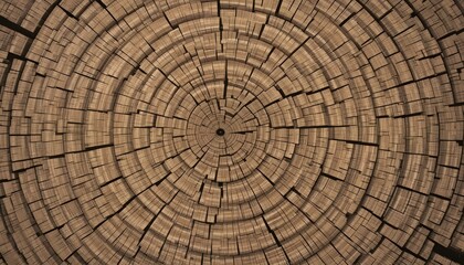 cross section of tree stump
