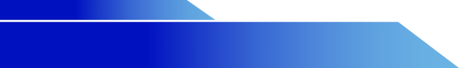 Obraz premium Futuristic blue tech banner with geometric shapes.