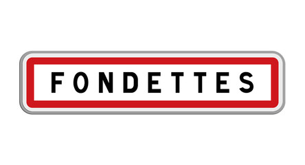 Panneau de Fondettes, Indre-et-Loire, Centre-Val de Loire