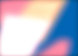 Blue, Pink, Cream, and White Mesh Gradient with Grain Background