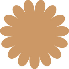 Brutalist abstract geometric shape