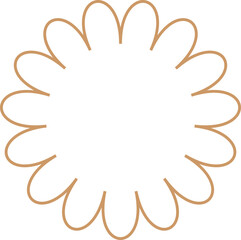 Brutalist abstract geometric shape