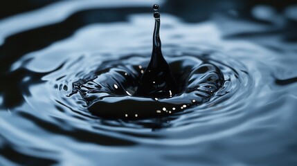 Water Drop Splash: A Macro Photography