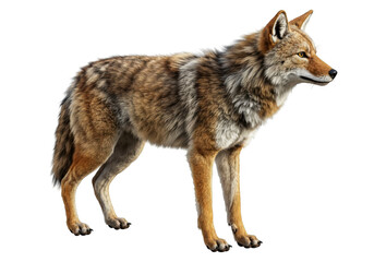 Cayote on a transparent background
