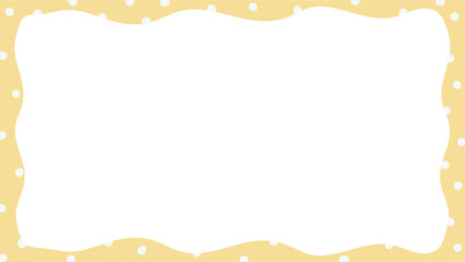 Decorative Frame Border with Dotted Pattern