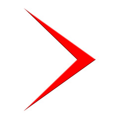 red arrow sign