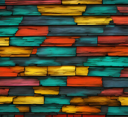 Grunge texture Wooden board wall, suitable for Halloween theme background, old cracks in cement, texture with old film effect, horror concrete wall imitation, generative AI	