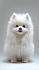 Obraz premium Copy space . dogs, dog grooming, grooming, spitz, maltipoo, pets, dogs, puppies