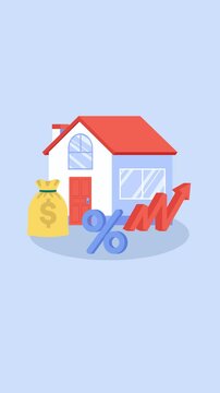Increasing mortgage interest rates affecting housing market