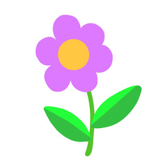 vector illustration of a flower