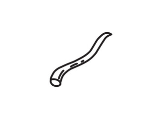 Set of an Bacteria and Virus Illustration