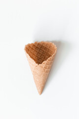 ice cream cone isolated