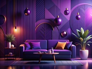 Dark Purple Abstract Backgrounds