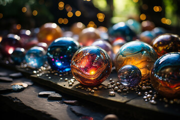 craft represents cosmos as a space for deep reflection, symbolizing a grand stage for eternal inquiries and immense expanse that humanity is just starting to delve into and comprehend