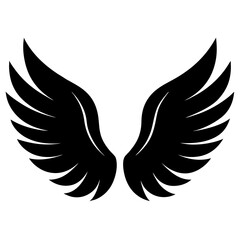 Fototapeta premium wings vector illustration