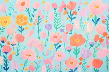 Flowers art backgrounds outdoors.