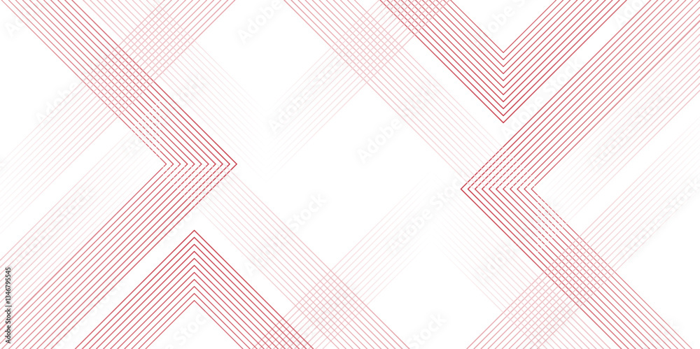Poster Vector digital art diagonal striped arrow Stylish Seamless pattern red gradient background. modern Creative Design use for book, notebook and calendar covers. high quality textile design, vector.	
