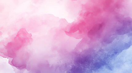 AbstractArt Abstract Watercolor Scene Hues Soft Purple