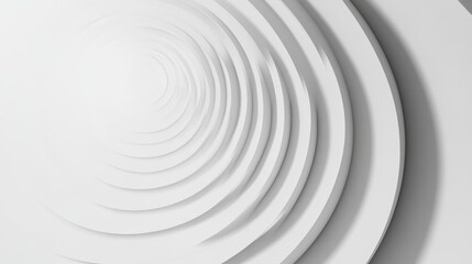 Fototapeta premium DesignCreativity Minimalist Background Scene Concentric