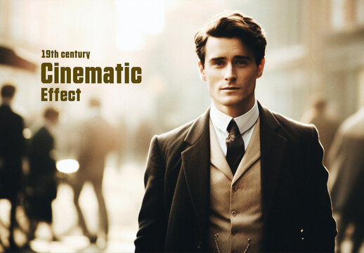 19th Century Cinematic Photo Effect