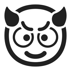 Smiling Face with Horns
