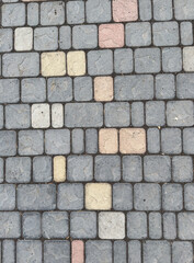 Obraz premium stone block paving