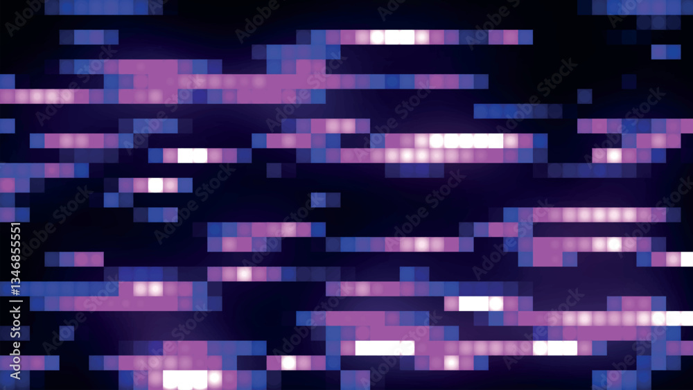 Poster abstract horizontal glowing color lines. multicolored horizontal linear background. abstract gradien